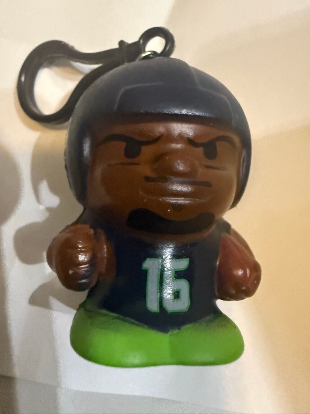 2025 NFL SqueezyMates Seattle Seahawks Tyler Lockett #16 Series 7 Keychain Blue